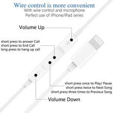 Load image into Gallery viewer, 8 Pin Interface Stereo Music Earphone, Stereo Music Earphone