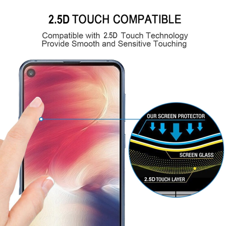 0.3mm 9H 2.5D Full Screen Tempered Glass Film for Galaxy A8s