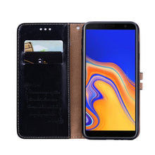 Load image into Gallery viewer, Business Style Oil Wax Texture Horizontal Flip Leather Case for Galaxy J4+, with Holder &amp; Card Slots &amp; Wallet, For Galaxy J4+