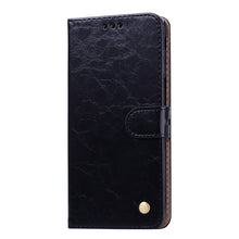 Load image into Gallery viewer, Business Style Oil Wax Texture Horizontal Flip Leather Case for Galaxy J6+, with Holder &amp; Card Slots &amp; Wallet, For Galaxy J6+
