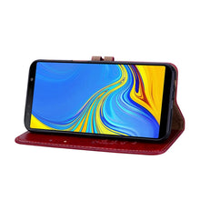 Load image into Gallery viewer, Business Style Oil Wax Texture Horizontal Flip Leather Case for Galaxy J6+, with Holder &amp; Card Slots &amp; Wallet, For Galaxy J6+