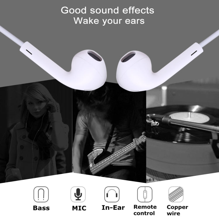 M27 3.5mm Stereo Dynamic Bass Earphone with Mic