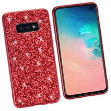 Load image into Gallery viewer, Glitter Powder Shockproof TPU Protective Case for Galaxy S10+