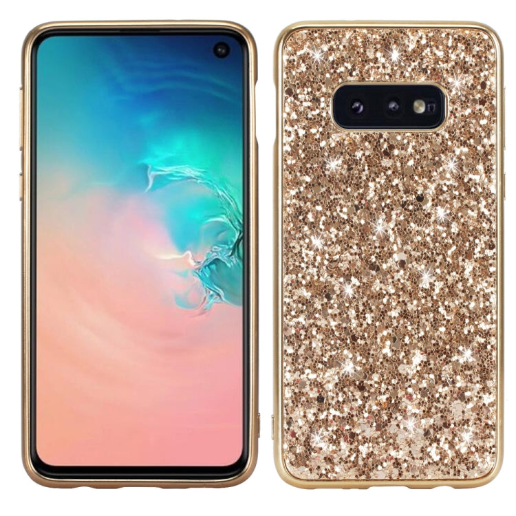Glitter Powder Shockproof TPU Protective Case for Galaxy S10+