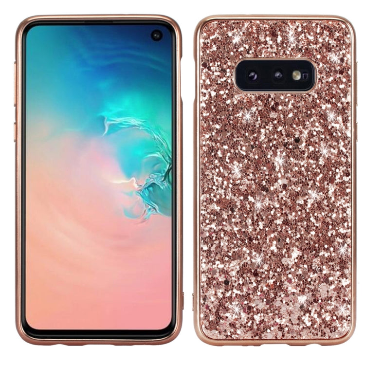 Glitter Powder Shockproof TPU Protective Case for Galaxy S10+