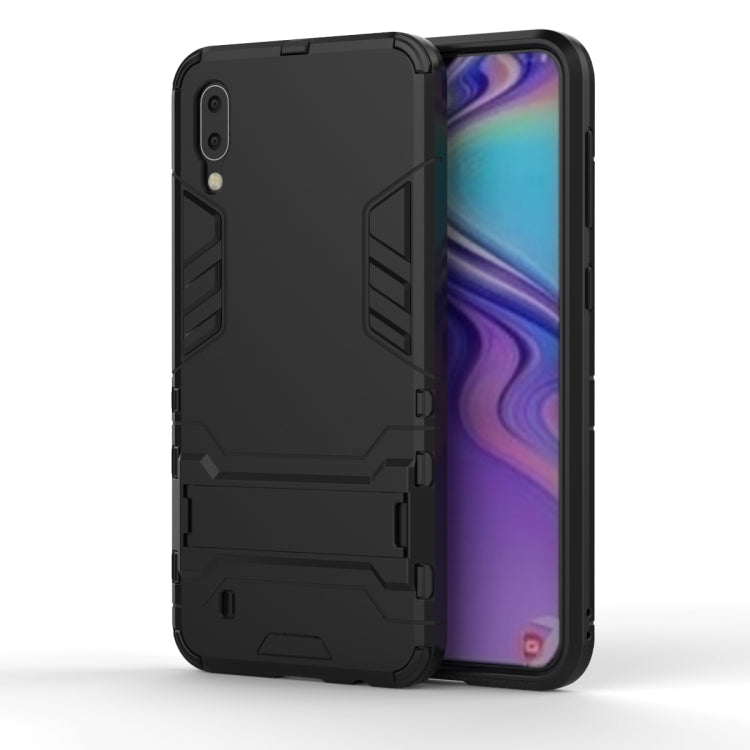 Shockproof PC + TPU Case for Galaxy M10, with Holder