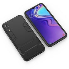 Load image into Gallery viewer, Shockproof PC + TPU Case for Galaxy M10, with Holder, For Samsung Galaxy M10