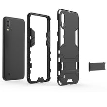 Load image into Gallery viewer, Shockproof PC + TPU Case for Galaxy M10, with Holder, For Samsung Galaxy M10