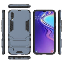 Load image into Gallery viewer, Shockproof PC + TPU Case for Galaxy M10, with Holder, For Samsung Galaxy M10
