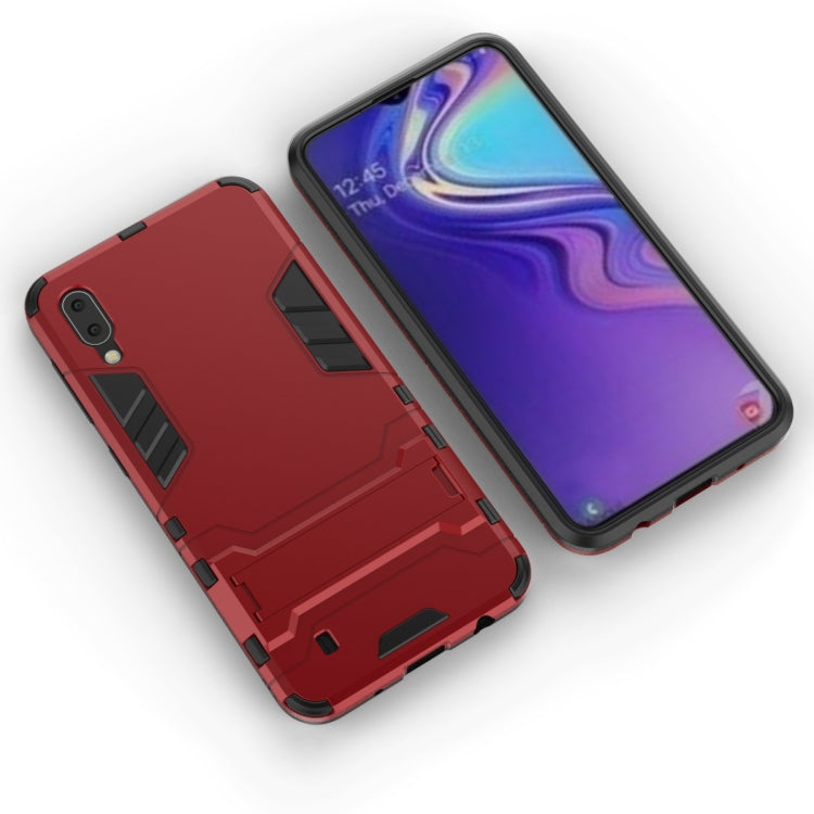 Shockproof PC + TPU Case for Galaxy M10, with Holder
