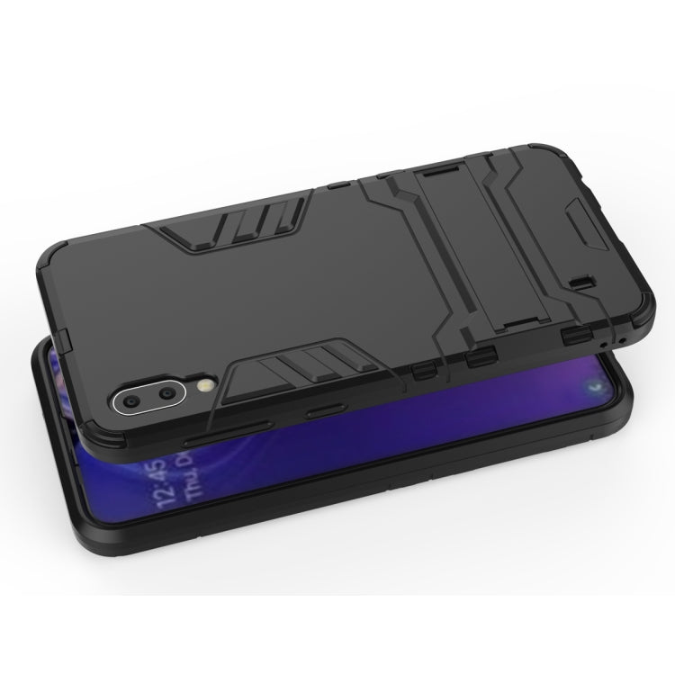 Shockproof PC + TPU Case for Galaxy M10, with Holder