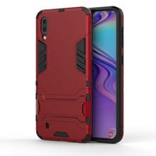 Load image into Gallery viewer, Shockproof PC + TPU Case for Galaxy M10, with Holder, For Samsung Galaxy M10