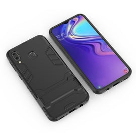 Shockproof PC + TPU Case for Galaxy M20, with Holder