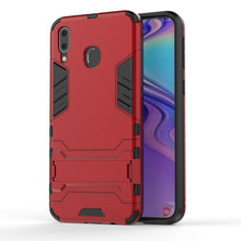 Load image into Gallery viewer, Shockproof PC + TPU Case for Galaxy M20, with Holder