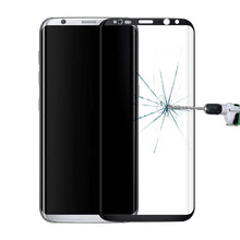 Load image into Gallery viewer, For Galaxy S8 / G9500 0.3mm 9H Surface Hardness 3D Curved Surface Silk-screen Full Screen Tempered Glass Screen Protector, For Galaxy S8 0.3mm