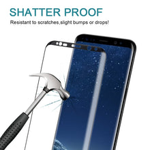 Load image into Gallery viewer, For Galaxy S8 / G9500 0.3mm 9H Surface Hardness 3D Curved Surface Silk-screen Full Screen Tempered Glass Screen Protector, For Galaxy S8 0.3mm