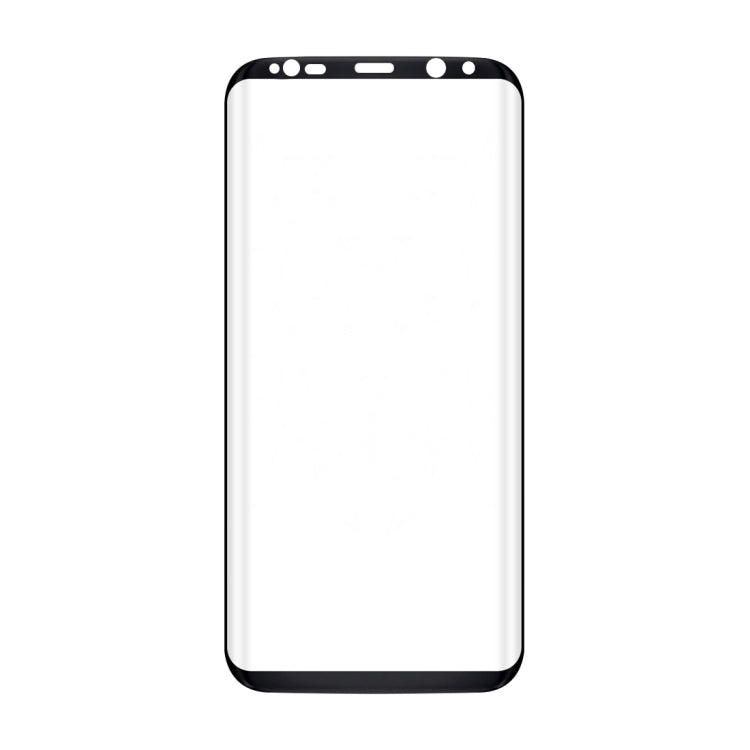 For Galaxy S8 / G9500 0.3mm 9H Surface Hardness 3D Curved Surface Silk-screen Full Screen Tempered Glass Screen Protector, For Galaxy S8 0.3mm