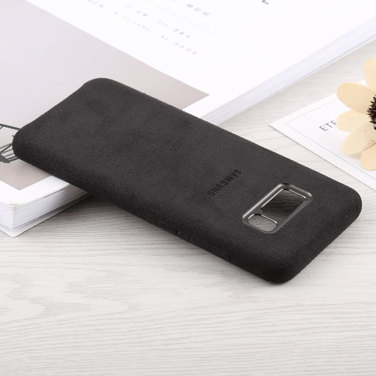 Suede PC Protective Back Cover Case for Galaxy S8+ / G9550