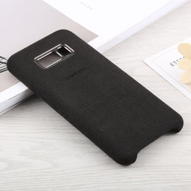 Suede PC Protective Back Cover Case for Galaxy S8+ / G9550