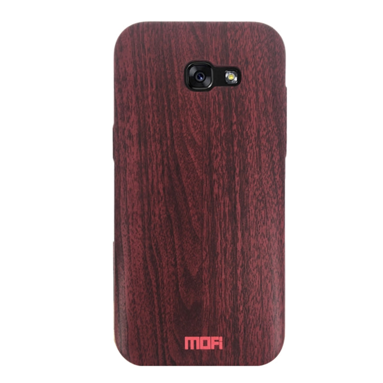 MOFI for Galaxy A3 (2017) Wood Texture TPU Protective Back Cover Case