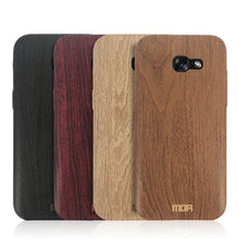 Load image into Gallery viewer, MOFI for Galaxy A3 (2017) Wood Texture TPU Protective Back Cover Case