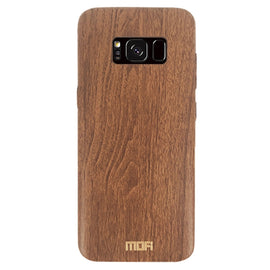 MOFI for Galaxy S8 Wood Texture TPU Protective Back Cover Case