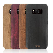 Load image into Gallery viewer, MOFI for Galaxy S8 Wood Texture TPU Protective Back Cover Case