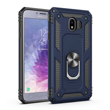 Load image into Gallery viewer, Sergeant Armor Shockproof TPU + PC Protective Case for Galaxy J4 2018, with 360 Degree Rotation Holder, For Galaxy J4 2018