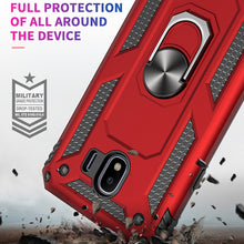 Load image into Gallery viewer, Sergeant Armor Shockproof TPU + PC Protective Case for Galaxy J4 2018, with 360 Degree Rotation Holder, For Galaxy J4 2018