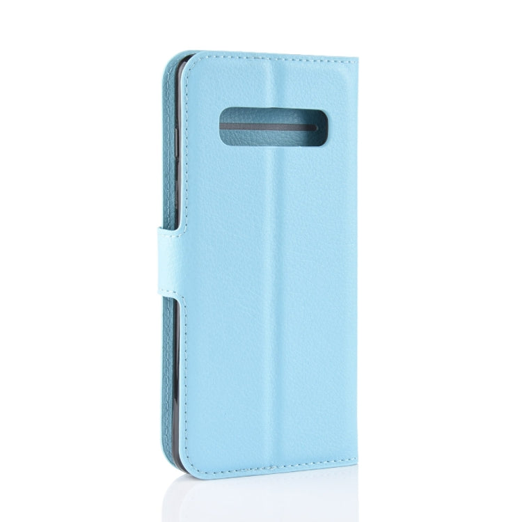 Litchi Texture Horizontal Flip Leather Case for Galaxy S10 , with Wallet & Holder & Card Slots