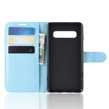 Load image into Gallery viewer, Litchi Texture Horizontal Flip Leather Case for Galaxy S10 , with Wallet &amp; Holder &amp; Card Slots
