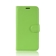 Load image into Gallery viewer, Litchi Texture Horizontal Flip Leather Case for Galaxy A70, with Wallet &amp; Holder &amp; Card Slots, For Galaxy A70