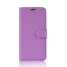 Load image into Gallery viewer, Litchi Texture Horizontal Flip Leather Case for Galaxy A70, with Wallet &amp; Holder &amp; Card Slots, For Galaxy A70