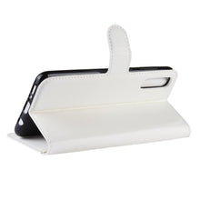 Load image into Gallery viewer, Litchi Texture Horizontal Flip Leather Case for Galaxy A70, with Wallet &amp; Holder &amp; Card Slots