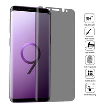 Load image into Gallery viewer, Privacy Anti-glare 0.26mm 9H 3D Tempered Glass Film for Galaxy S9+