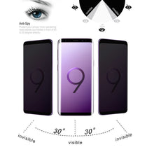 Load image into Gallery viewer, Privacy Anti-glare 0.26mm 9H 3D Tempered Glass Film for Galaxy S9+