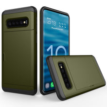 Load image into Gallery viewer, Shockproof Rugged Armor Protective Case for Galaxy S10+, with Card Slot , For Galaxy S10+, Galaxy S10+