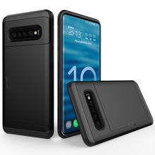 Load image into Gallery viewer, Shockproof Rugged Armor Protective Case for Galaxy S10+, with Card Slot , For Galaxy S10+, Galaxy S10+