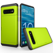 Load image into Gallery viewer, Shockproof Rugged Armor Protective Case for Galaxy S10+, with Card Slot , For Galaxy S10+, Galaxy S10+