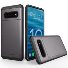 Load image into Gallery viewer, Shockproof Rugged Armor Protective Case for Galaxy S10+, with Card Slot , For Galaxy S10+, Galaxy S10+