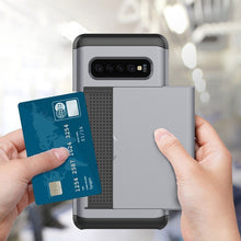 Load image into Gallery viewer, Shockproof Rugged Armor Protective Case for Galaxy S10+, with Card Slot