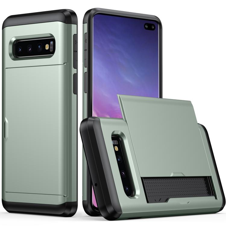 Shockproof Rugged Armor Protective Case for Galaxy S10e, with Card Slot