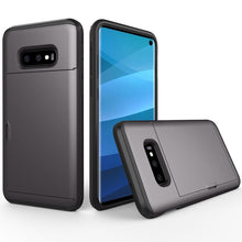 Load image into Gallery viewer, Shockproof Rugged Armor Protective Case for Galaxy S10e, with Card Slot, For Galaxy S10e, Galaxy S10e