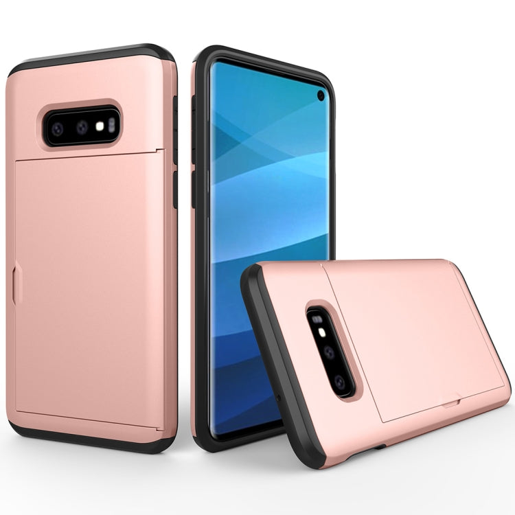 Shockproof Rugged Armor Protective Case for Galaxy S10e, with Card Slot