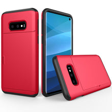 Load image into Gallery viewer, Shockproof Rugged Armor Protective Case for Galaxy S10e, with Card Slot, Galaxy S10e, For Galaxy S10e