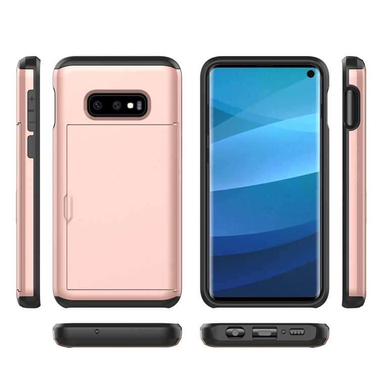 Shockproof Rugged Armor Protective Case for Galaxy S10e, with Card Slot