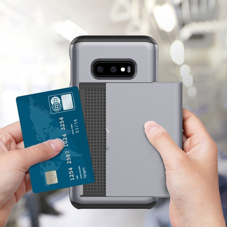 Shockproof Rugged Armor Protective Case for Galaxy S10e, with Card Slot