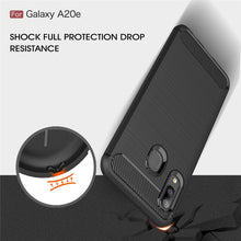 Load image into Gallery viewer, Brushed Texture Carbon Fiber TPU Case for Galaxy A20e, For Galaxy A20e