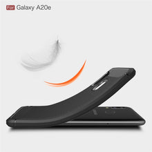 Load image into Gallery viewer, Brushed Texture Carbon Fiber TPU Case for Galaxy A20e, For Galaxy A20e