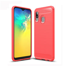 Load image into Gallery viewer, Brushed Texture Carbon Fiber TPU Case for Galaxy A20e, For Galaxy A20e